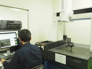 CNC三次元測定機の設置状況